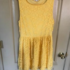Forever 21 yellow sundress